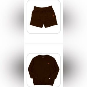 Cozy Crewneck & Shorts Set